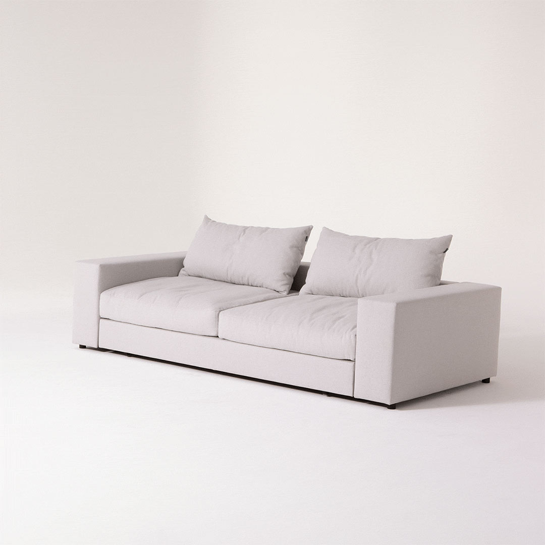 2 seater sofa grey FLAYR by MYCS