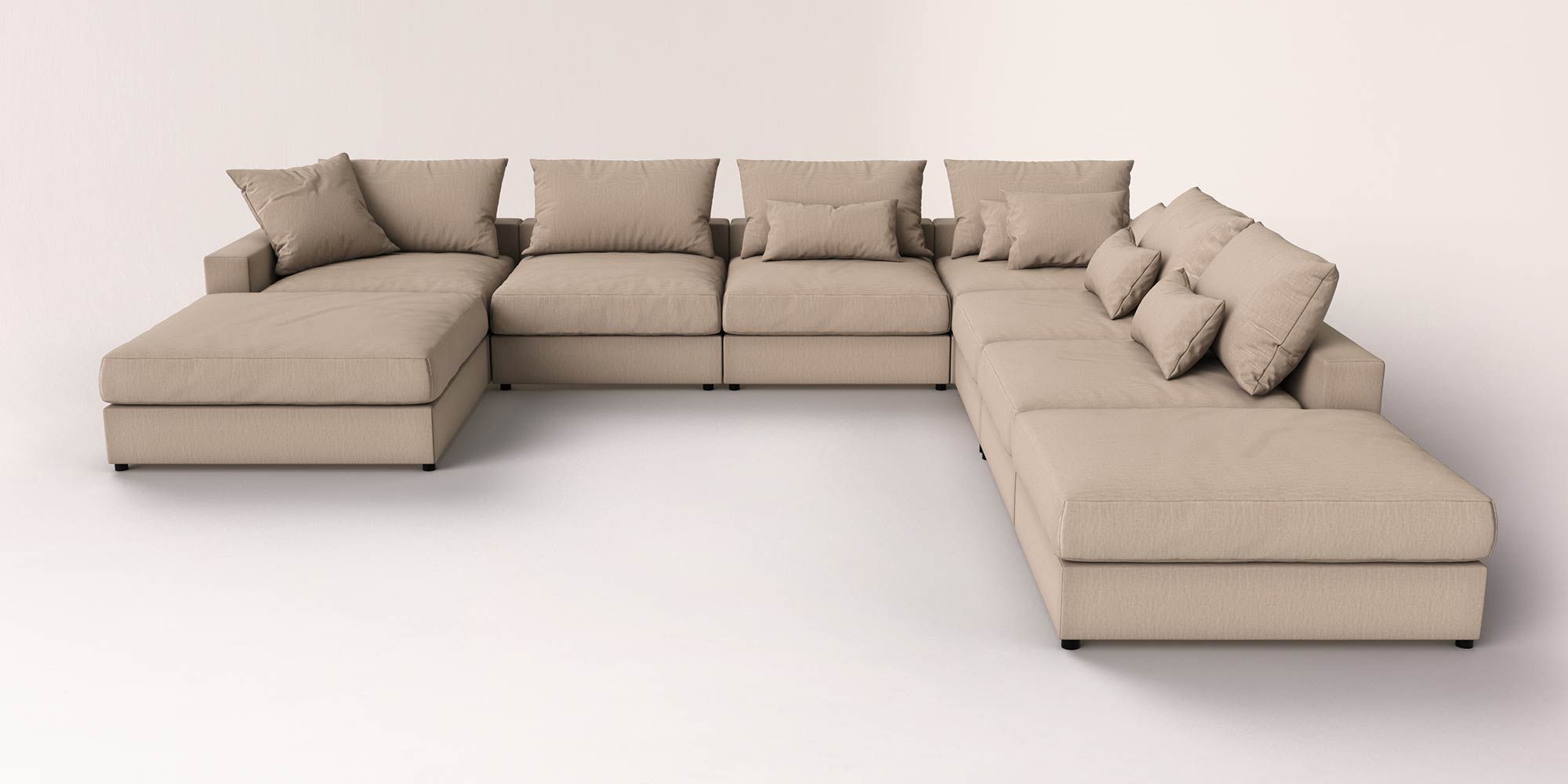 FLAYR xxl sofa beige